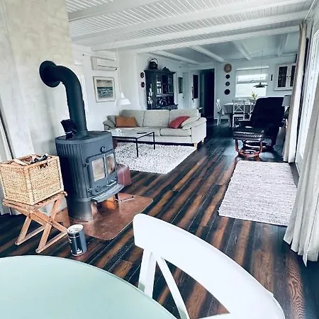 度假居 Nyhus, Dragsmur, Mols 克内贝尔