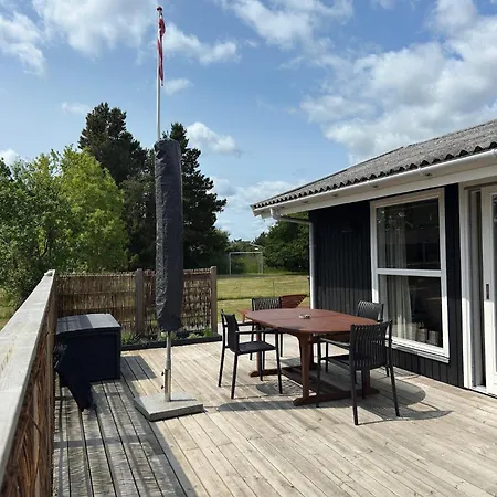 度假居 Nyhus, Dragsmur, Mols 克内贝尔